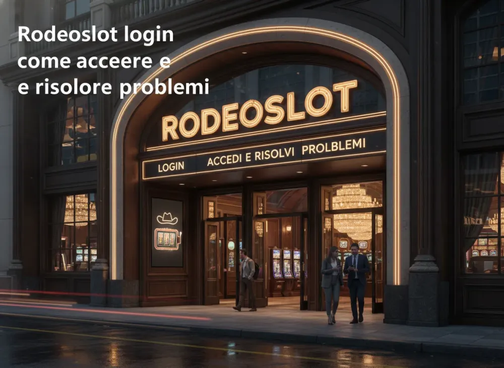 Rodeoslot login come accedere e risolvere problemi