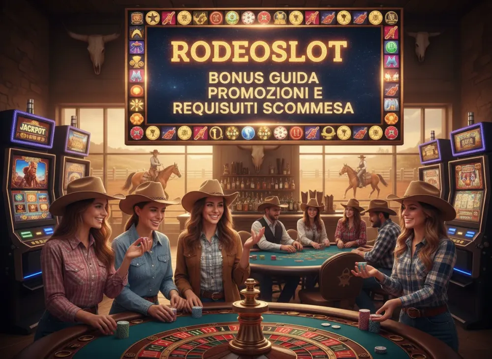 Rodeoslot bonus guida promozioni e requisiti scommessa
