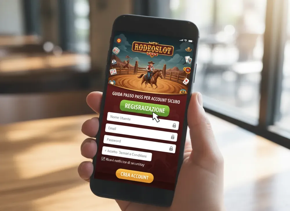 Rodeoslot registrazione guida passo passo per account sicuro